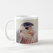 Fassbinder-Falke-Porträt Kaffeetasse (Links)