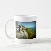 Fassbinder-Felsen übersehen im Fall. West Virginia Kaffeetasse (Links)