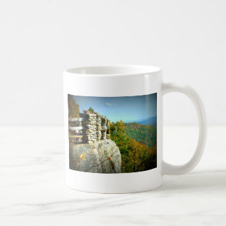 Fassbinder-Felsen übersehen im Fall. West Virginia Kaffeetasse