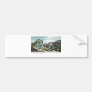 Fassbinder-Gewerkschaft. NY Stadt Autoaufkleber