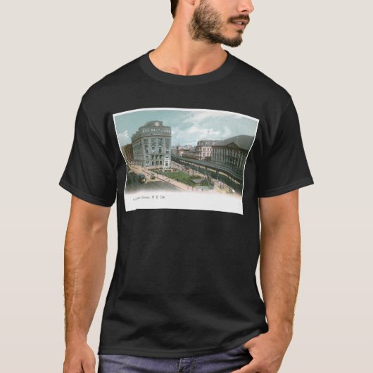 Fassbinder-Gewerkschaft. NY Stadt T-Shirt (Vorderseite)