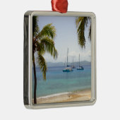 Fassbinder-Insel British Virgin Islands Ornament Aus Metall (Rechts)