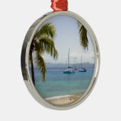 Fassbinder-Insel British Virgin Islands Ornament Aus Metall (Rechts)