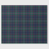 Fassbinderschottischer Tartan-kariertes Geschenkpapier (Flach)