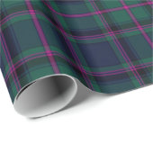 Fassbinderschottischer Tartan-kariertes Geschenkpapier (Rolleneckpunkt)