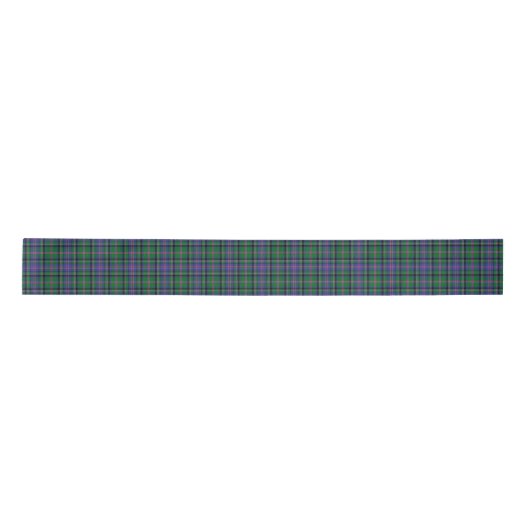Fassbinderschottisches Tartan-Muster Satinband (Vorderseite)