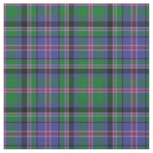 Fassbindertartan-Druck Stoff (Nahaufnahme)