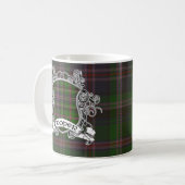 Fassbindertartan-Schild Kaffeetasse (Vorderseite Links)