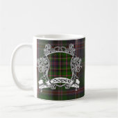 Fassbindertartan-Schild Kaffeetasse (Links)