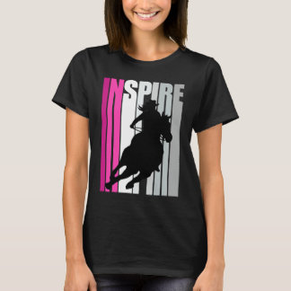 Fassrennen inspiriert Cowgirl Hut Western-Thema So T-Shirt