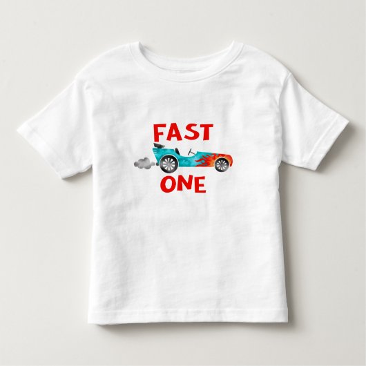 FAST 1 Rennwagen ab 1 Kleinkind T-shirt (Vorderseite)