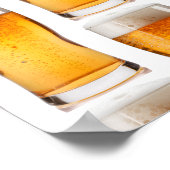 Fast 99 Bierflaschen an der Wand Poster (Ecke)