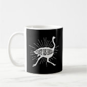 Fast As Hell Safari Ostrich Kaffeetasse (Links)