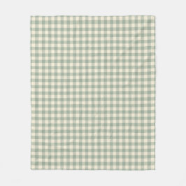 Fast Awake Gingham - Entlang des karierten Flusses Fleecedecke