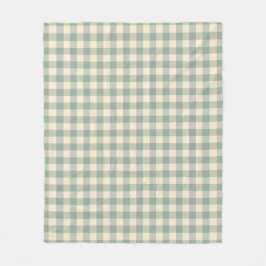 Fast Awake Gingham - Entlang des karierten Flusses Fleecedecke