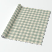 Fast Awake Gingham - Entlang des karierten Flusses Geschenkpapier (Ungerollt)