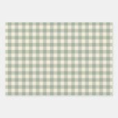 Fast Awake Gingham - Entlang des karierten Flusses Geschenkpapier Set (Vorderseite 3)