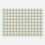 Fast Awake Gingham - Entlang des karierten Flusses Geschenkpapier Set (Vorderseite 2)