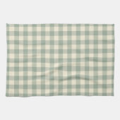 Fast Awake Gingham - Entlang des karierten Flusses Geschirrtuch (Horizontal)