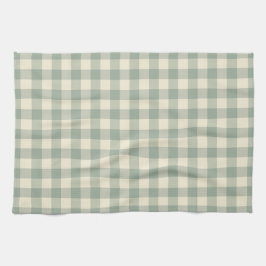 Fast Awake Gingham - Entlang des karierten Flusses Geschirrtuch