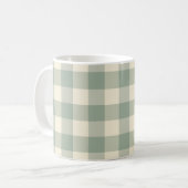 Fast Awake Gingham - Entlang des karierten Flusses Kaffeetasse (Vorderseite Links)