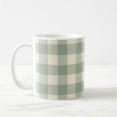 Fast Awake Gingham - Entlang des karierten Flusses Kaffeetasse (Links)