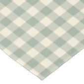 Fast Awake Gingham - Entlang des karierten Flusses Tischdecke (Schrägansicht)