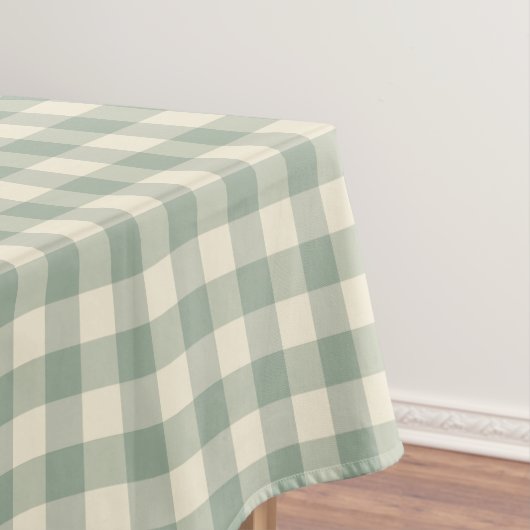 Fast Awake Gingham - Entlang des karierten Flusses Tischdecke (Beispiel)