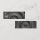 Fast Car II Mini Visitenkarte (Vorne/Hinten)