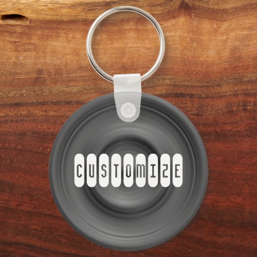 Fast Car II - Vorlage Schlüsselanhänger (Vorderseite)