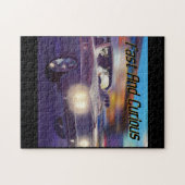 Fast Cat Comic Small Jigsaw Puzzle von Rick London (Horizontal)