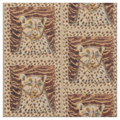 Fast Cheetah Stoff (Nahaufnahme)