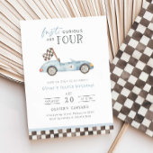 Fast, Curious & Four Racing 4th Birthday  Einladung