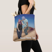 Fast da, Lazy Tasche (Von Nahem)
