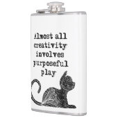 Fast die gesamte Kreativität beinhaltet zielgerich Flachmann (Links)