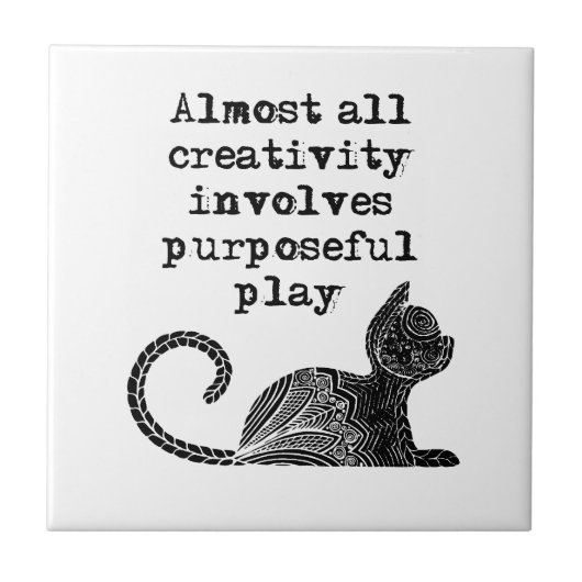 Fast die gesamte Kreativität beinhaltet zielgerich Fliese (Vorderseite)