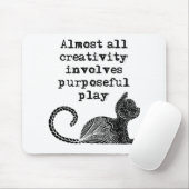 Fast die gesamte Kreativität beinhaltet zielgerich Mousepad (Mit Mouse)
