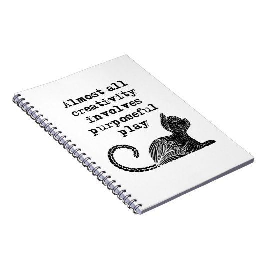 Fast die gesamte Kreativität beinhaltet zielgerich Notizblock (Rechte Seite)