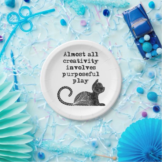 Fast die gesamte Kreativität beinhaltet zielgerich Pappteller (Party)