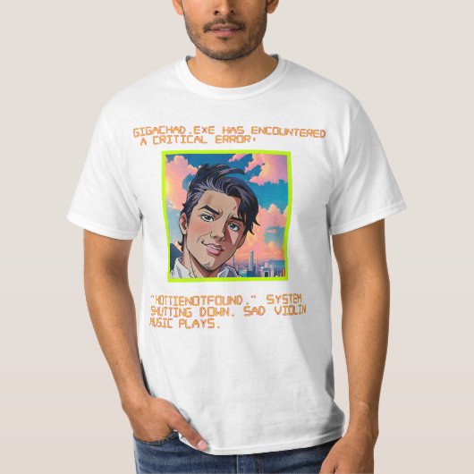 Fast ein Gigachad T-Shirt (Vorderseite)