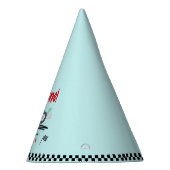 Fast ein Vintager Rennwagen zum ersten Geburtstag Partyhütchen (Rechts)