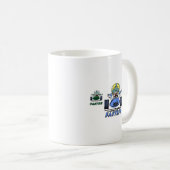 Fast Faster Fastest Wirtschafts Kaffeetasse (VorderseiteRechts)