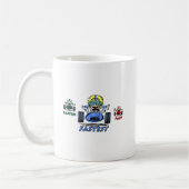 Fast Faster Fastest Wirtschafts Kaffeetasse (Links)