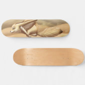 Fast Fennec Fox skateboard (Horizontal)