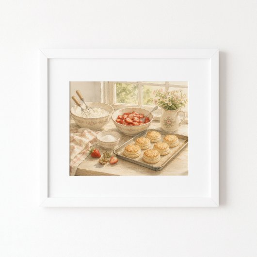 Fast Fertiges Aquarell-Kunstposter Poster