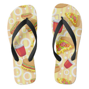 Fast Food Badesandalen