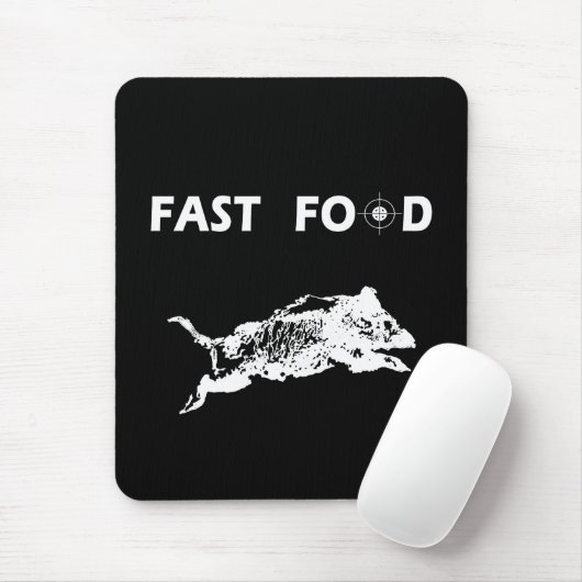 Fast Food Boar Jagd Jäger Mousepad (Mit Mouse)