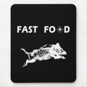 Fast Food Boar Jagd Jäger Mousepad (Vorne)