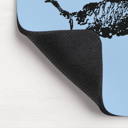 Fast Food Boar Jagd Jäger Mousepad (Ecke)