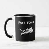 Fast Food Bob lustige Jagd Tasse (Links)